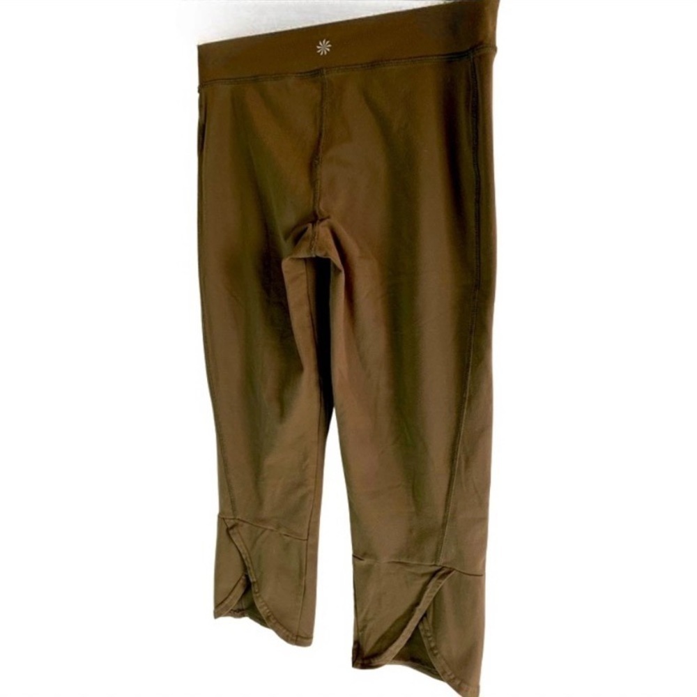 ATHLETA Cropped Leggings Brown Size M